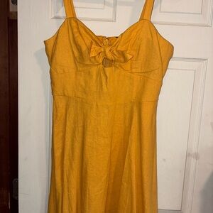 Kohl's Yellow Sleeveless Dress